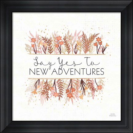 Framed Desert Blooms II Print