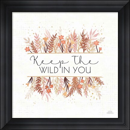 Framed Desert Blooms I Print