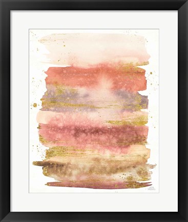 Framed Desert Blooms Abstract II Print