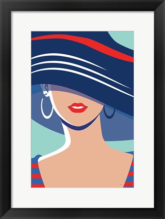 Framed Beach Chic III Print