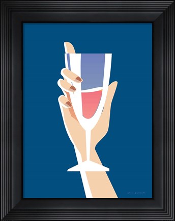 Framed Cocktail Time IV Print