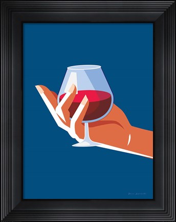 Framed Cocktail Time III Print