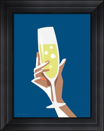 Framed Cocktail Time II Print