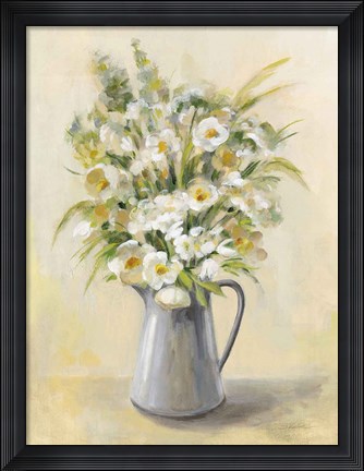 Framed Farm Bouquet Print