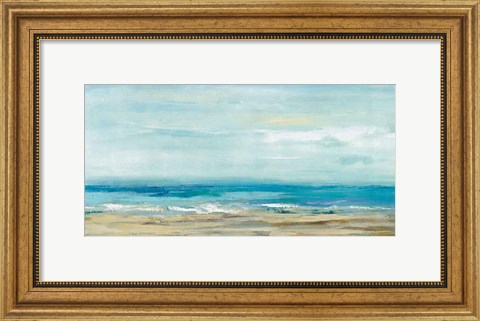 Framed Sea Coast Print