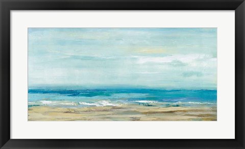 Framed Sea Coast Print