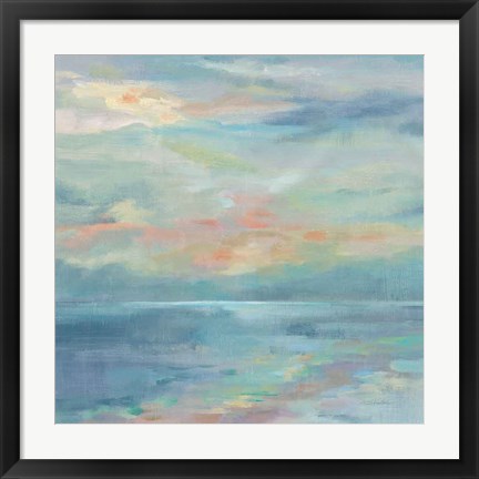 Framed June Morning by the Sea Print