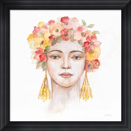 Framed International Woman IV Print