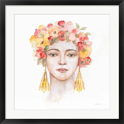 Framed International Woman IV Print