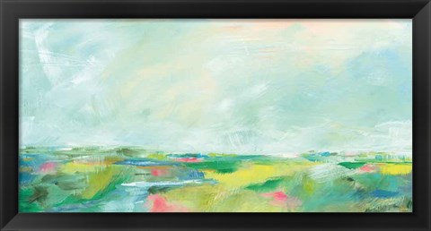 Framed Colorful Horizon Print