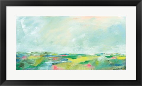 Framed Colorful Horizon Print