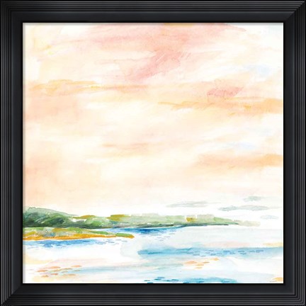 Framed Morning Bay Print