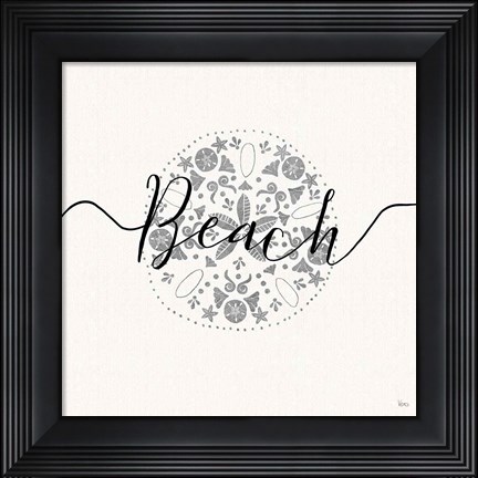 Framed Sea Charms II Silver Print