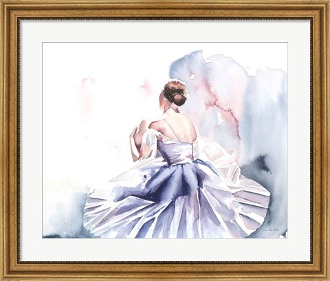 Framed Ballet IV Print