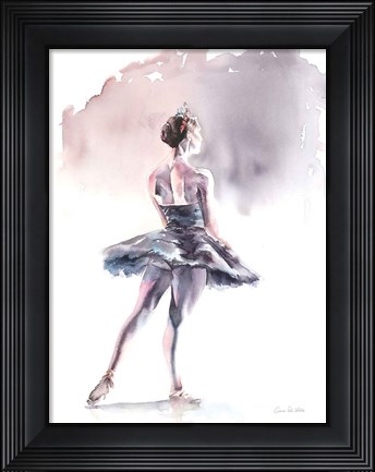 Framed Ballet I Print