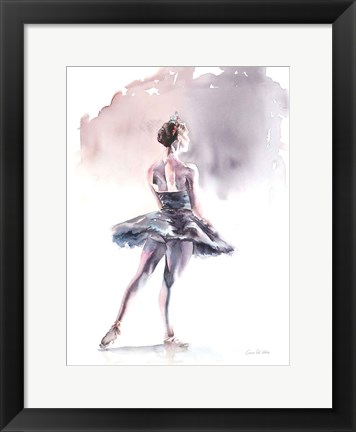 Framed Ballet I Print