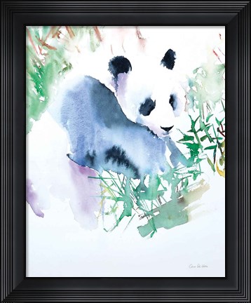 Framed Panda Print