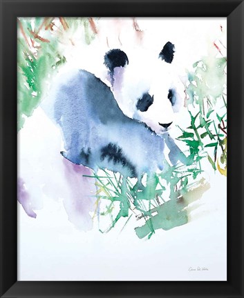 Framed Panda Print