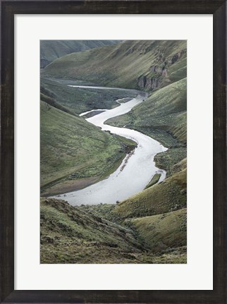 Framed John Day River Oregon II Print