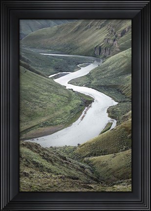 Framed John Day River Oregon II Print