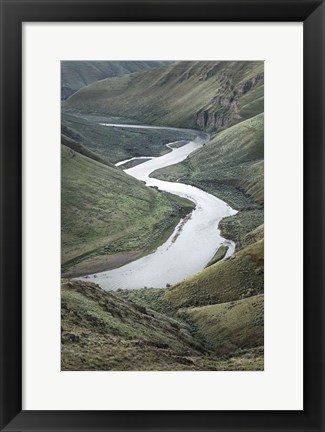 Framed John Day River Oregon II Print