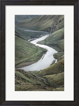 Framed John Day River Oregon II Print