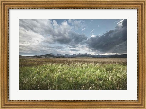 Framed Sawtooth Mountains Idaho Print
