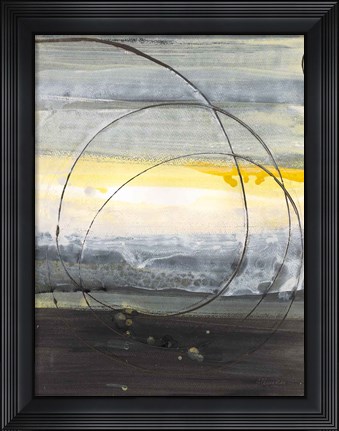 Framed Horizon Balance IV Print