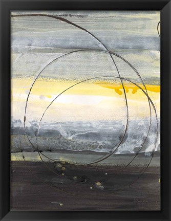 Framed Horizon Balance IV Print