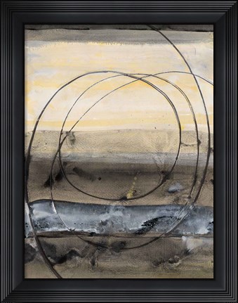 Framed Horizon Balance II Print