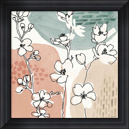 Framed Soft Figures II Print