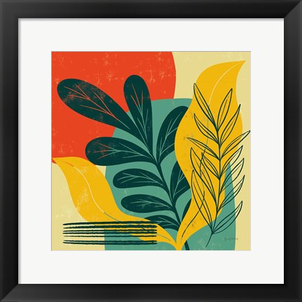 Framed Mid Century Modern III Print