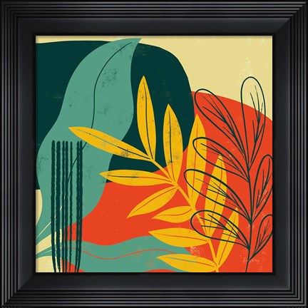 Framed Mid Century Modern II Print