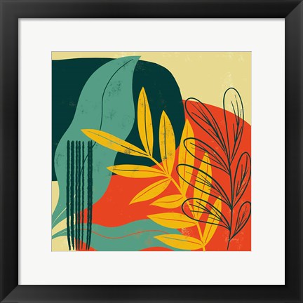 Framed Mid Century Modern II Print