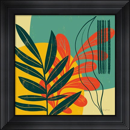 Framed Mid Century Modern I Print