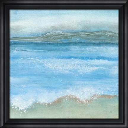 Framed Coastal I Print