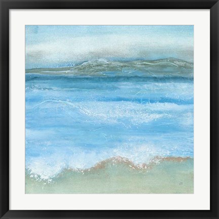 Framed Coastal I Print