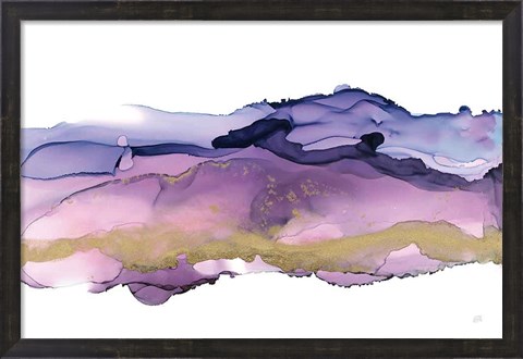 Framed Coastal Ink III Print