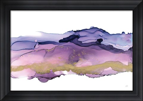 Framed Coastal Ink III Print
