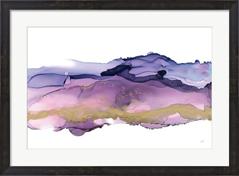 Framed Coastal Ink III Print