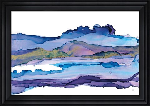 Framed Coastal Ink II Print