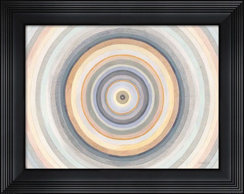 Framed Peaceful Center Print