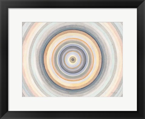 Framed Peaceful Center Print