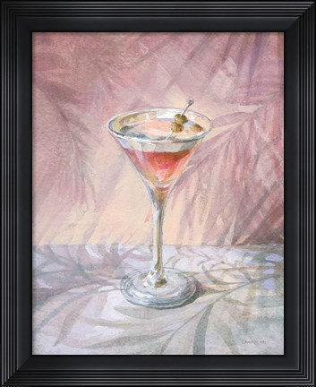 Framed Happy Hour II Print