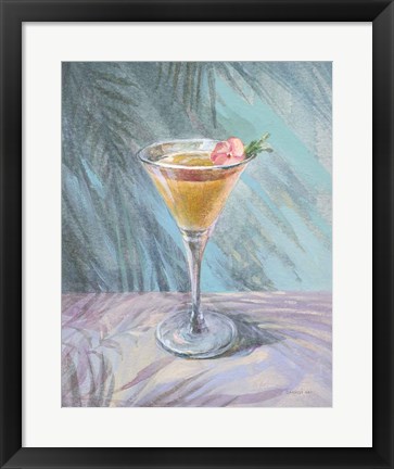 Framed Happy Hour I Print