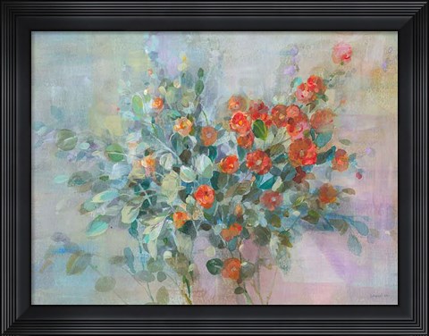 Framed All the Blooming Print