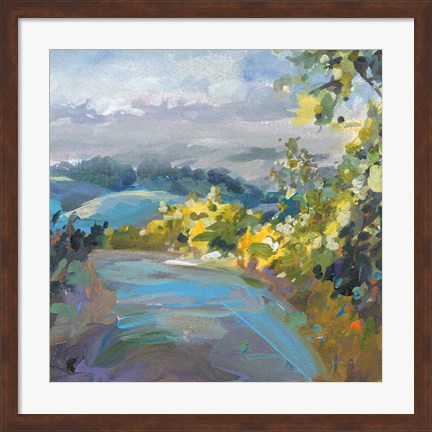 Framed Golden Valley Print