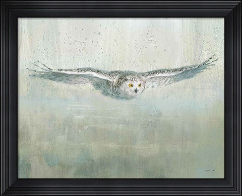 Framed Soaring Neutral Print