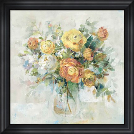 Framed Natural Blooming Splendor I Print
