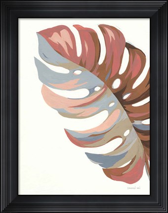 Framed Big Leaf III Print